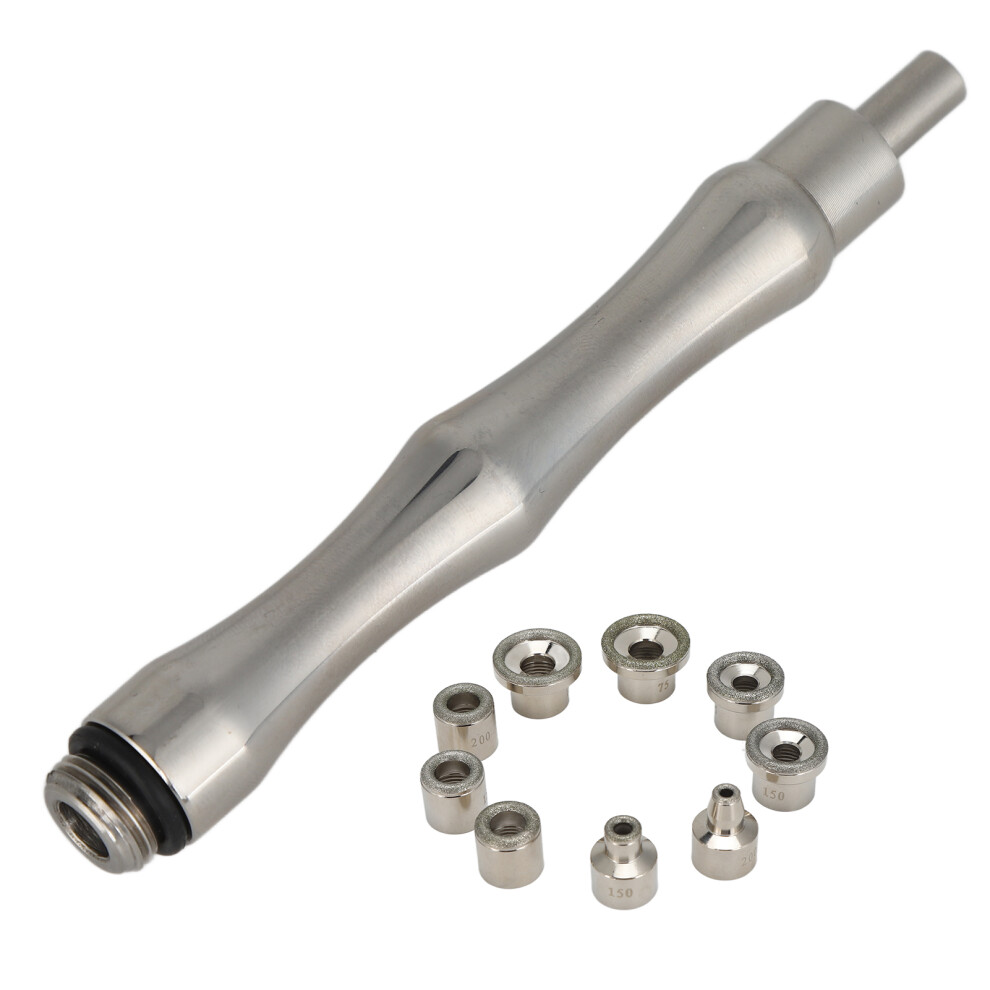 Diamond Microdermabrasion Tips for Face & Body - 3 Sizes, Handle