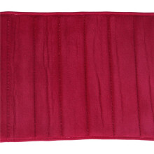 3pièces 120X40Cm Absorbant AntidéRapant Mousse à MéMoire Cuisine Chambre Porte Tapis de Tapis Tapis Date-Rouge