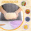 Bread Proofing Basket,Silicone Round Bread Foldable Sourdough Baking Basket Waterproof Proofing Bowls, 2