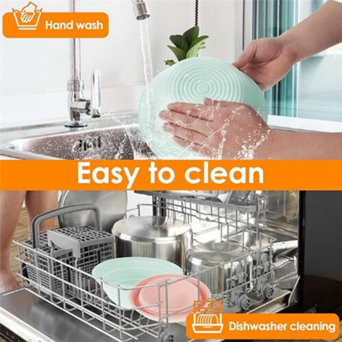 Bread Proofing Basket,Silicone Round Bread Foldable Sourdough Baking Basket Waterproof Proofing Bowls, 2