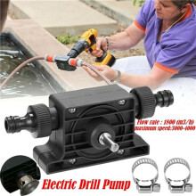 Household Small Water Pump, Hand Drill Water Pump, Convenient Water Pump, Suitable for Outdoor Use in Households