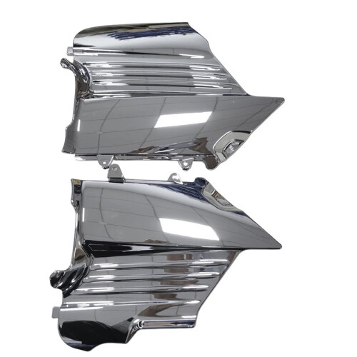 1Pair Engine Lower Side Cover Chrome Trim Panel for  Goldwing GL1500SE GL1500A GL1500 1988-2000 Engine Side Housing 1