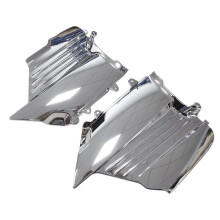 1Pair Engine Lower Side Cover Chrome Trim Panel for Goldwing GL1500SE GL1500A GL1500 1988-2000 Engine Side Housing