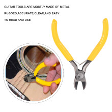 Conjunto de Ferramentas de ManutençãO para Conserto de Guitarra de 26 Unidades, Kit de Ferramentas de Limpeza para Guitarra e Guitarra Ukulele