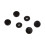 50 pcs T3 KAM SNAPS press studs Scrapbook Sewing buttons black 4