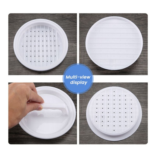 1 Hamburger Maker Burger Press Mold Vegetable Beef Pounder Kitchen Mould 2