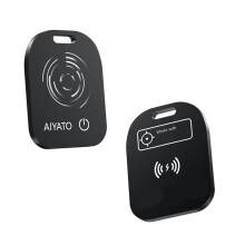 Wallet Tracker Card for Pets Wireless Charging Works with Find My IOS Only IP68 Waterproof Slim Item Locator