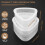 2 PCs Triangular Form Sushi Mold Onigiri Rice  Frame Food Mould Decorating Tools 7