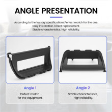 Single Din Car Radio Fascia Panel Frame Fit for XJ XJR 1997-2003