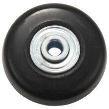 2set 45x19mm Luggage Suitcase / Inline Outdoor Skate Replacement Wheels Black