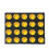20-Hole Silicone Mold Cake T  Pizza Model Round Bread Hamburger Mold Non-Stick Baking Tray Tool 9