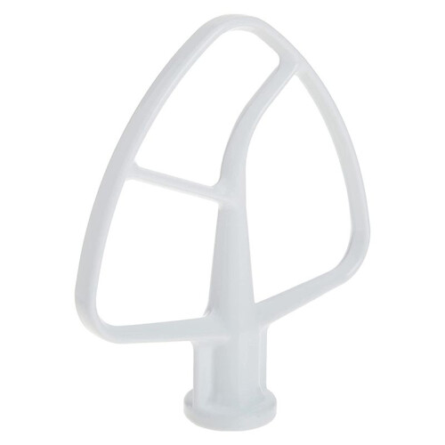 K45B Coated Flat Beater, White 4.5Qt Paddle, Flat Beater.