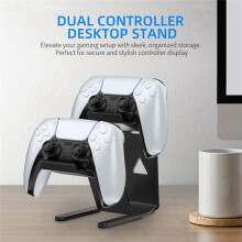 JYS Universal Handle Desktop Storage Bracket Aluminum 2-Tier Stand for Gaming Accessories for PS5/PS4// A