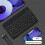 Keyboard Portable Keyboard for Tablet PC Tablet Gaming Accessories Black 8