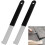 2Pcs Paver Puller, Paver Extractor Tool with Joint Scraper  Teeth & Gripper Slots, Paver Removal Tool for Garden 2