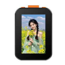 RK-X40H Draadloze Selfie Monitor Scherm 850mAh  Sluiter Focus Aanpassing Telefoonstandaard Selfie Vlog Zwart
