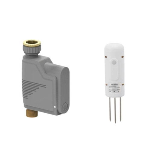 Zigbee Soil Temperature Humidity Detector with Watering Controller Wireless  Tester Soil Sensor Moisture Meter