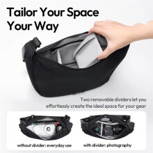 Ulanzi HMN1 Camera Bag SLR Case Storage Lens Mirror Shoulder Bag for Sling Travel Camera Pouch B