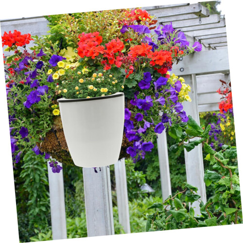 8 Pack Self Watering Planter Set for Indoor Balcony, Wall Mounted Planter, Durable, SpaceSaving 2