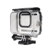 BoîTier de PlongéE pour Go Pro 11 10 9 CaméRa D'Action Noire Coque de Protection Sous-Marine 45M Accessoires pour CaméRa D'Action