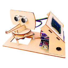 1.8 Inch TFT LCD Ultrasonic Detection Scanning Programming for R3 Student Detection Robot DIY Kit