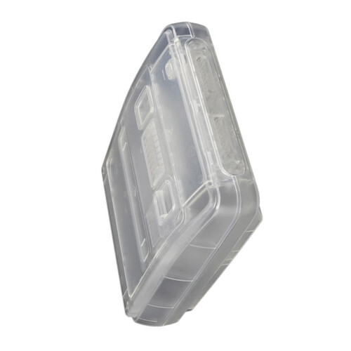 For Super NES Game Console for Bitfunx SFC Replacement Case Transparent Box for Super Famicom Console White 1
