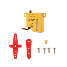 KST X10 Pro Standard Digital Servo High-Voltage High-Torque 11KG Metal Gear for Fixed Wing Gliders and Model Rudders A