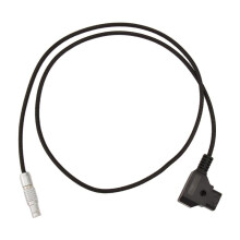 Durable Power Supply Solution D Tap to 0B 2 Pin Male Power Cable for Teradek Transvideo SmallHD 703Monitor