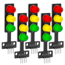 5x LED Traffic Light Module DIY Traffic Light 3.3-5V Compatible with for