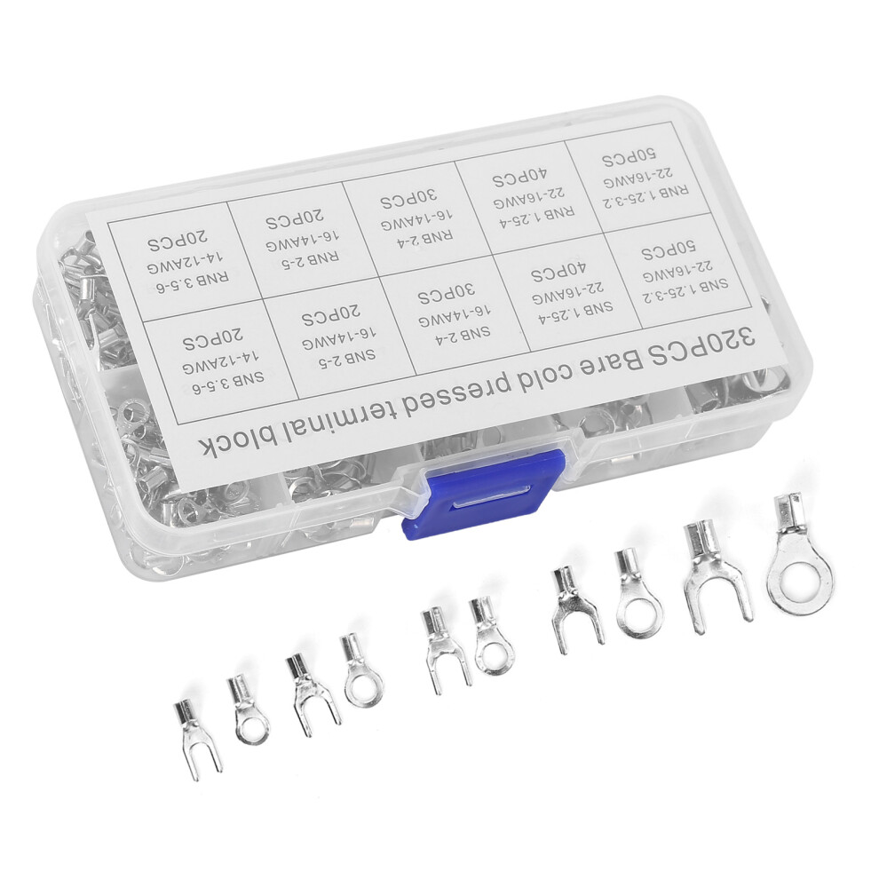 320Pcs OT/UT Copper Terminals Set