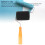 Textured Paint Roller Kit 4in Elastic Bed Liner Roller for Truck Cargo 4