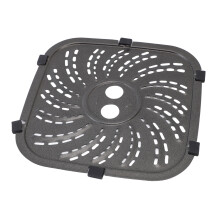 Edelstahl-Grillplatte für 6QT/8QT Heißluftfritteuse 22,5 x 22,5 cm