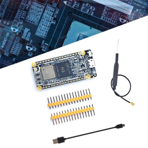 Voor NanoPi DUO2 Development Board+Micro-USB Kabel+Antenne 512M DDR3 Allwinner H3 WiFi  Ubuntu Core IoT Module