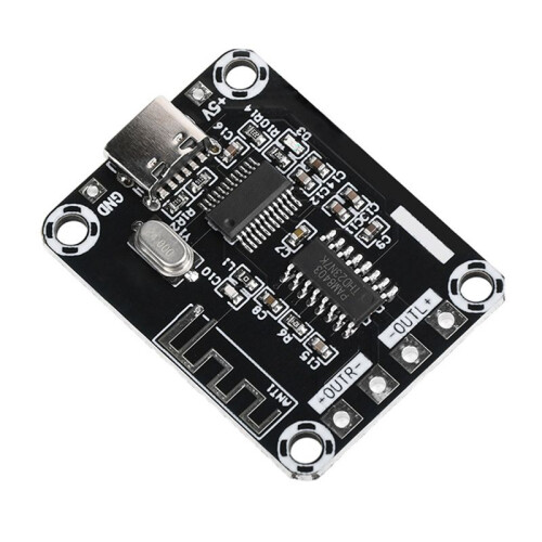 2X PAM8403 Digital  Amplifier Board DC5V  Case TYPE-C Powered 5W USB Amplifier Board Module 2