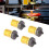 4PCS PTFE Coated Brass Nozzles for 3D Printer 0.4mm High Flow 2