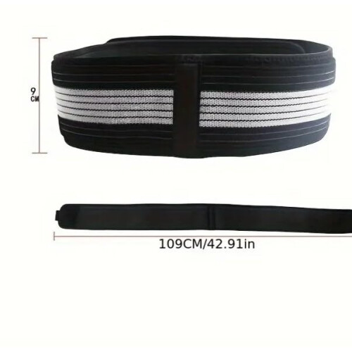Sacroiliac Belt with Adjustable Pelvic Compression for Targeted Lower Back and Hip Support, One Size 2