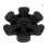 Cane Tip Replacement with Wide Stable Base for 3/4 Inch Pole, SelfStanding for Walking Sticks 4