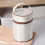 Premium Insulated Lunch Container Set, 2/3/4 Tier Stackable Stainless Steel with Lunch Bag 4