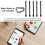 25 Pcs Stylus Refill Replacement Stylus Touch Pen Tip Substite Nib for   Note20/Note10/Tab S6/Tab S7-Black 2