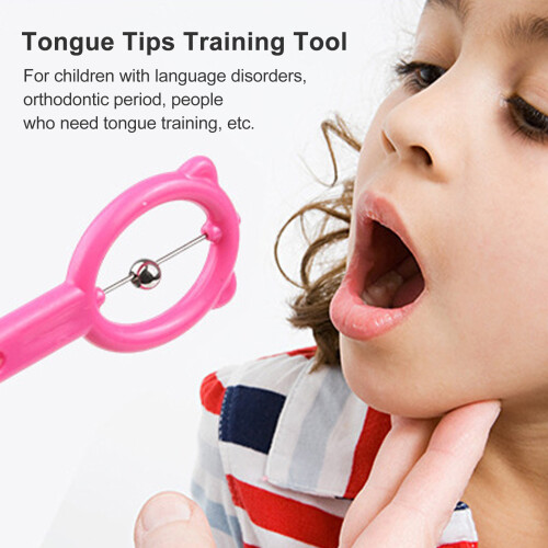 4Pcs Tongue Tip Exercise Tool for Kids Language & Speech Improvement 2