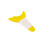 (Ginkgo yellow) Easy Eye Makeup Tool for Beginners - Space Saving 3