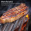 Professional Rectangular Stainless Steel Smoker Box for BBQ Grilling 5