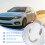 20FT Chrome Moulding Trim Strip Car Door  Scratch Guard Protector Cover Silver 4