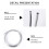 20FT Chrome Moulding Trim Strip Car Door  Scratch Guard Protector Cover Silver 7