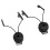 2PCS Nylon Headset Adapter Arc Rail Black 75g 14