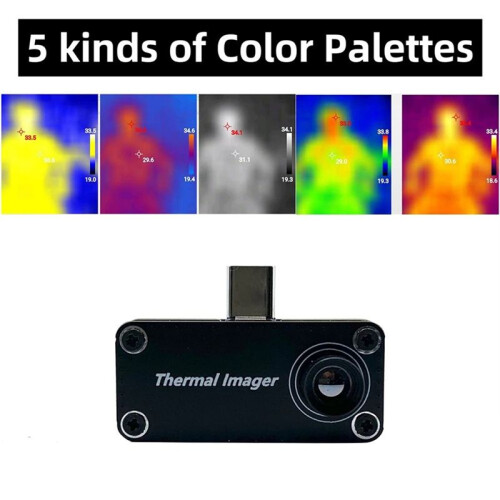 Phone External Infrared Imaging  Infrared Thermal Imager Device Tiny Thermal-Imaging Camera for Android Mobile Phone 2