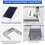 Solar Panel Bracket Hook Adjustable Photovoltaic Panel Mounting Hook for Balcony PV System Installation 4