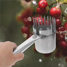 Fruit Picker Tool with Stainless Steel for Blueberry and Berry Harvesting Hand Tool for Home Garden and Outdoor