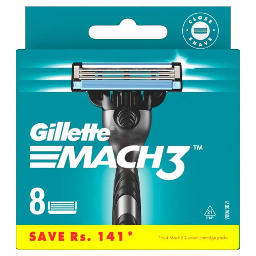 Gillette Gillette Mach 3 Razor (Pack of 8)