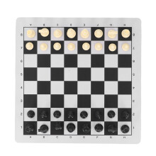 Travel Folding Chess Set with 32 Pieces, 35x35cm & Storage Bag